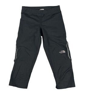 The North Face Womens Black‎ Cropped Active Pants With Drawstring Waist S